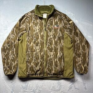 EHG Elite Mossy Oak Fleece Performance Mid-Season Jacket Size XL - Bottomland
